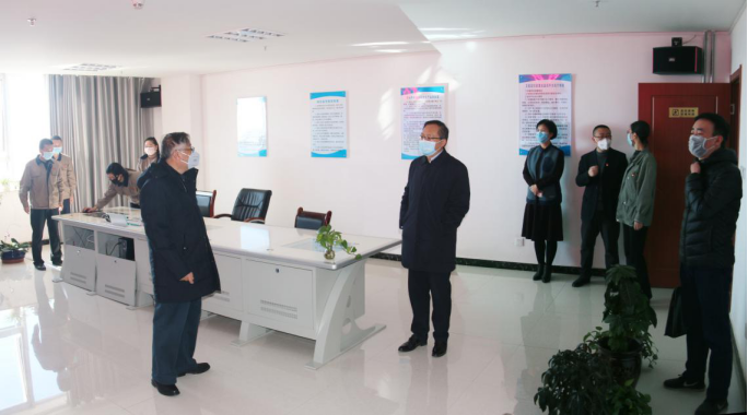 省國資委黨委副書記、副主任郭臻先同志赴省物產集團督導疫情防控暨復復工產工作